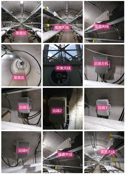  渝北电力管廊覆盖天线方案案例